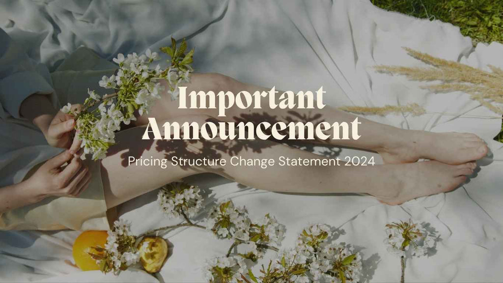 Pricing Structure Change Statement 2024